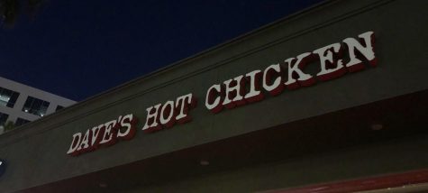 The outside of Daves Hot Chicken in North Hollywood
