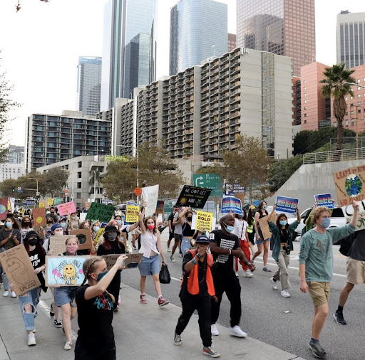 Strike Images at Downtown Los Angeles