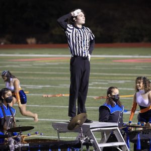 Julian Delhi the NHHS Band Conductor. Photo courtesy of Daniella Padilla.