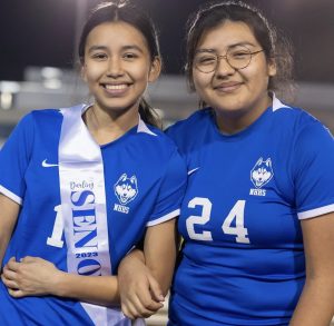 Darling Galvez Senior Night 23'Photo courtesy of @nohohusky