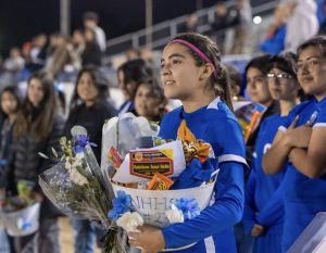 Byanca Garcia Senior Night 23'Photo courtesy of @nohohusky