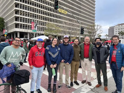 Photo Courtesy of Mr. Gough from the rally on Wednesday March 15, 2023.