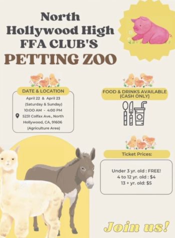 FFA Spring Petting Zoo