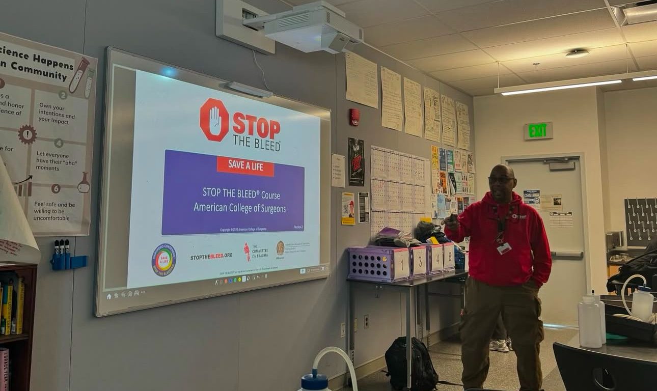 ACS Stop the Bleed visits NHHS