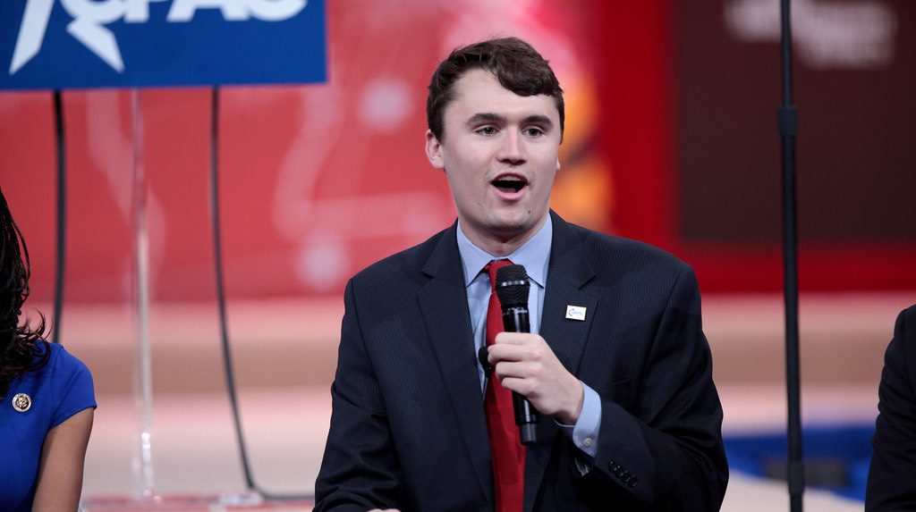 Charlie Kirk at the 2015 Conservative Political Conference in National Harbor, Maryland. (Flickr.com) 