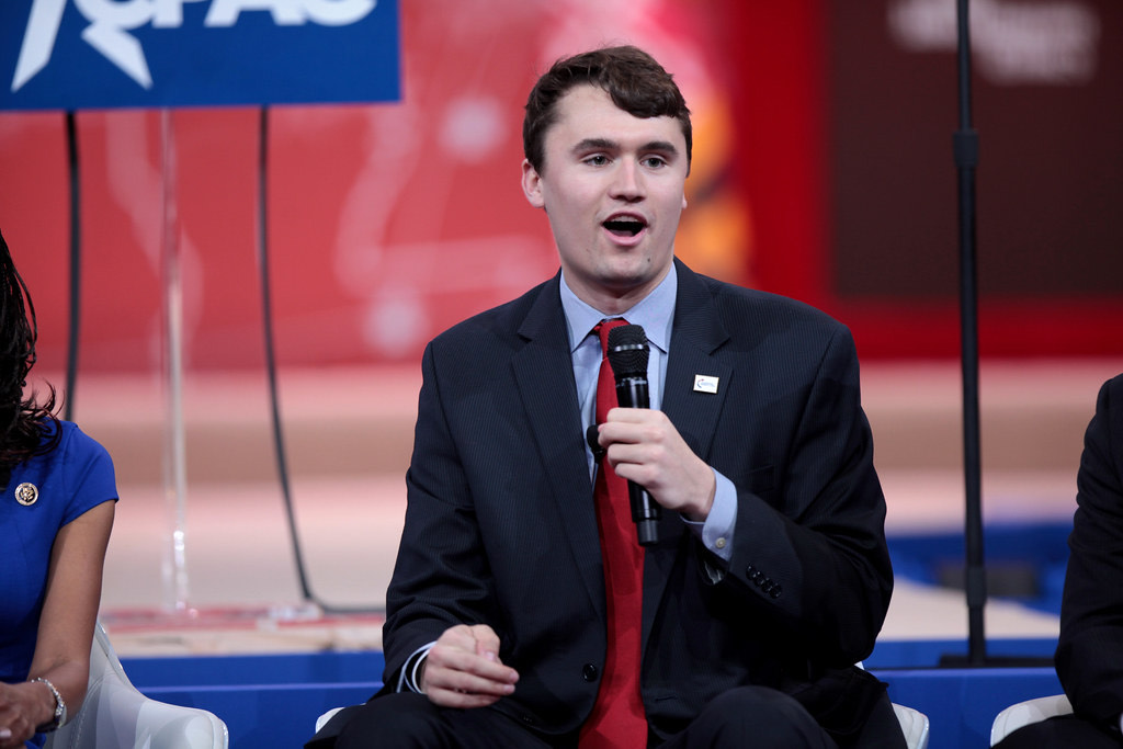 Charlie Kirk at the 2015 Conservative Political Conference in National Harbor, Maryland. (Flickr.com) 