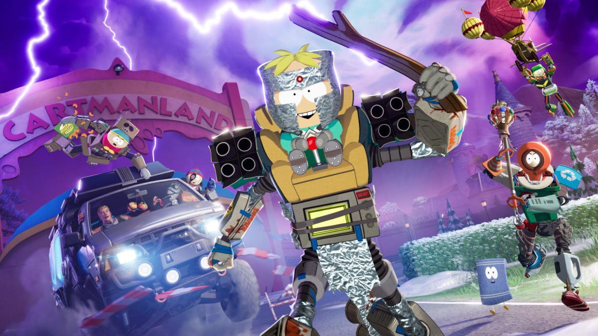 Fortnite x South Park loading screen.