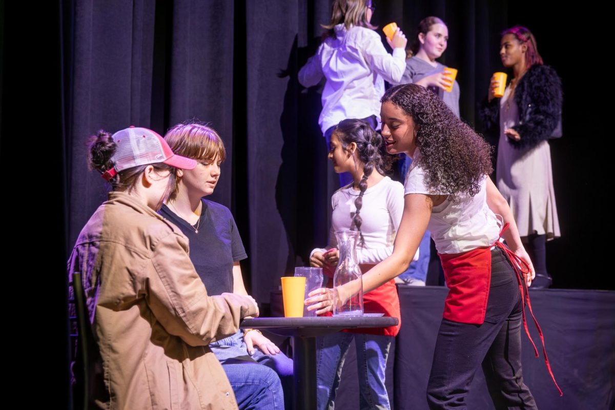 Opening night of the musical: The Working in the new John Williams Performing Arts Center 
