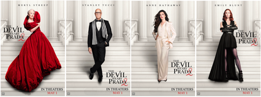 Devil Wears Prada official movie posters.